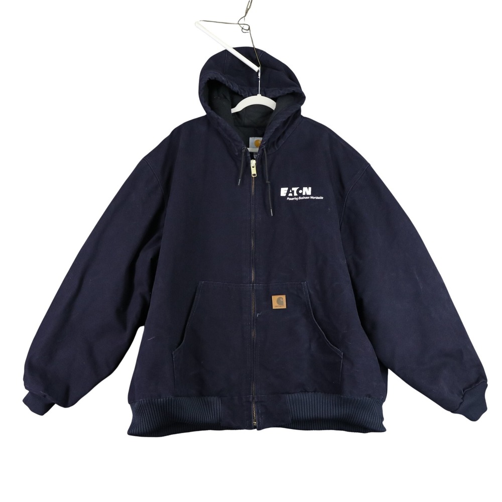 Vintage Y2K Carhartt‎ Duck Canvas Active Jacket Mens 3XL Quilted Workwear Coat